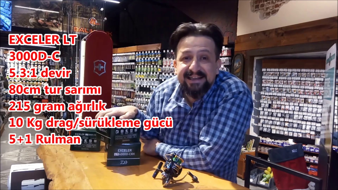 Daiwa Exceler LT Spin makina İncelemesi