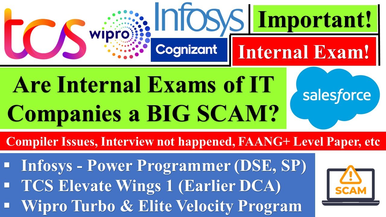 TCS Wings 1 Infosys Power Pogrammer Wipro Velocity Program are SCAMs? Salesforce certification #tcs