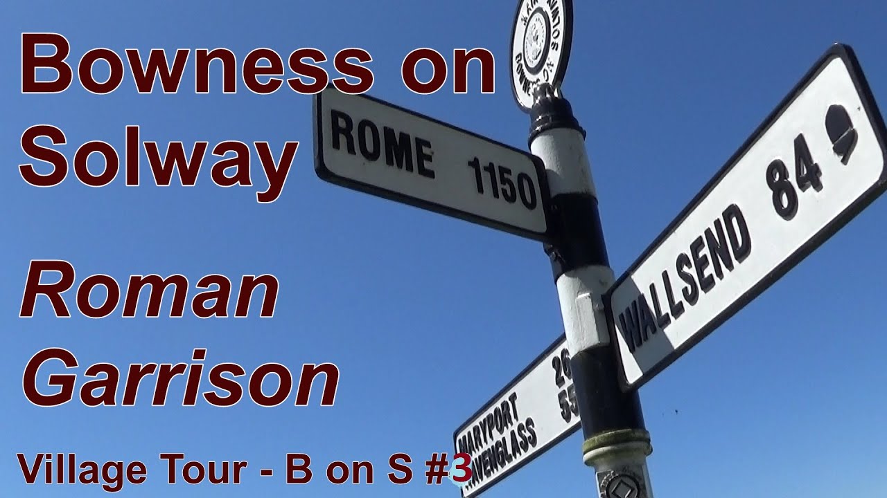 Bowness on Solway, Roman Garrison - E-Bike Hol #3 - All roads lead to Rome !!