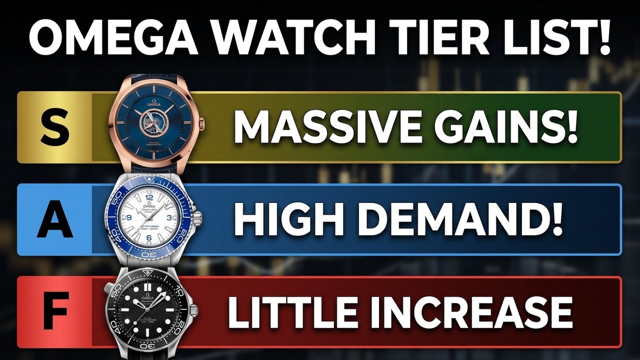 Top 10 Omega Watches That Increased in Value This Year!