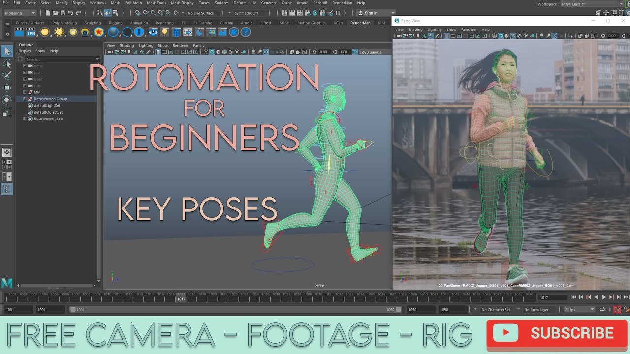 Rotomation - RotoAnim For Beginners - Key Poses - Part 4