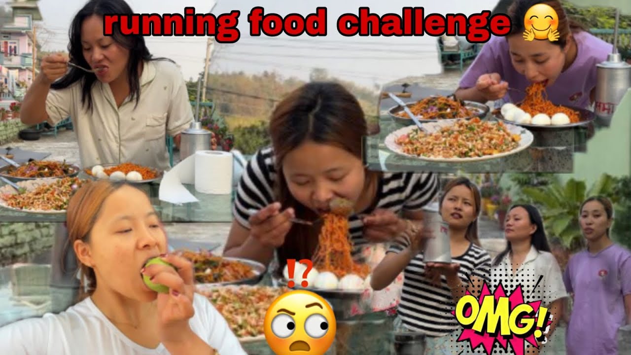 FOODRUN CHALLENGE WITH MY SISTERS 🥵.LAST PART IS VERY INTERESTING 🫶@samjhanamakhim @shremalimbu1971 