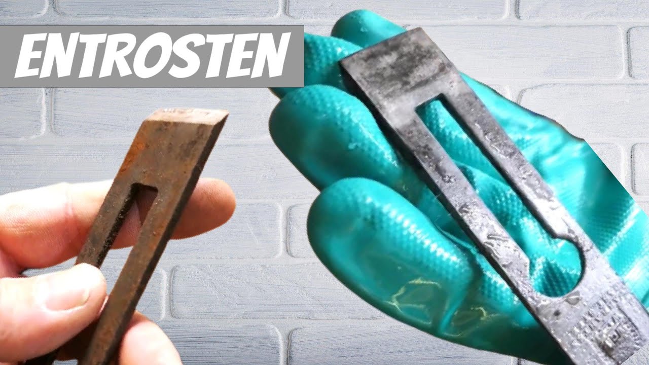 Werkzeug entrosten 💪 // Rost schnell und wirksam entfernen