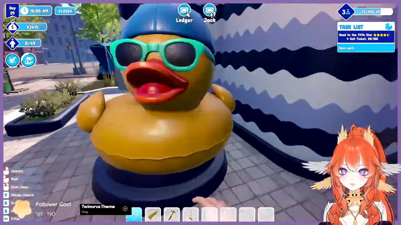 guess who's sick 🌡️ | Waterpark Simulator (VOD 9/26/25)