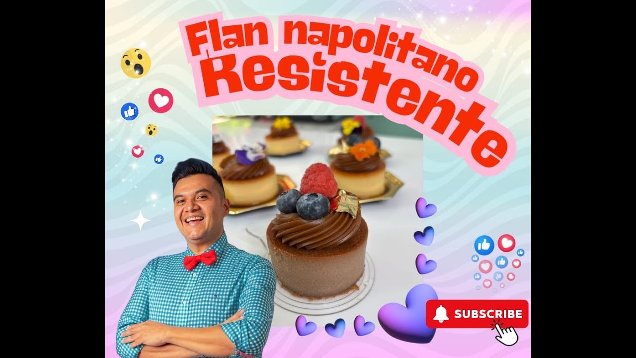 FLAN NAPOLITANO RESISTENTE 🛑RECETARIO DIGITAL CON EL 80% DE DESCUENTO 🛑