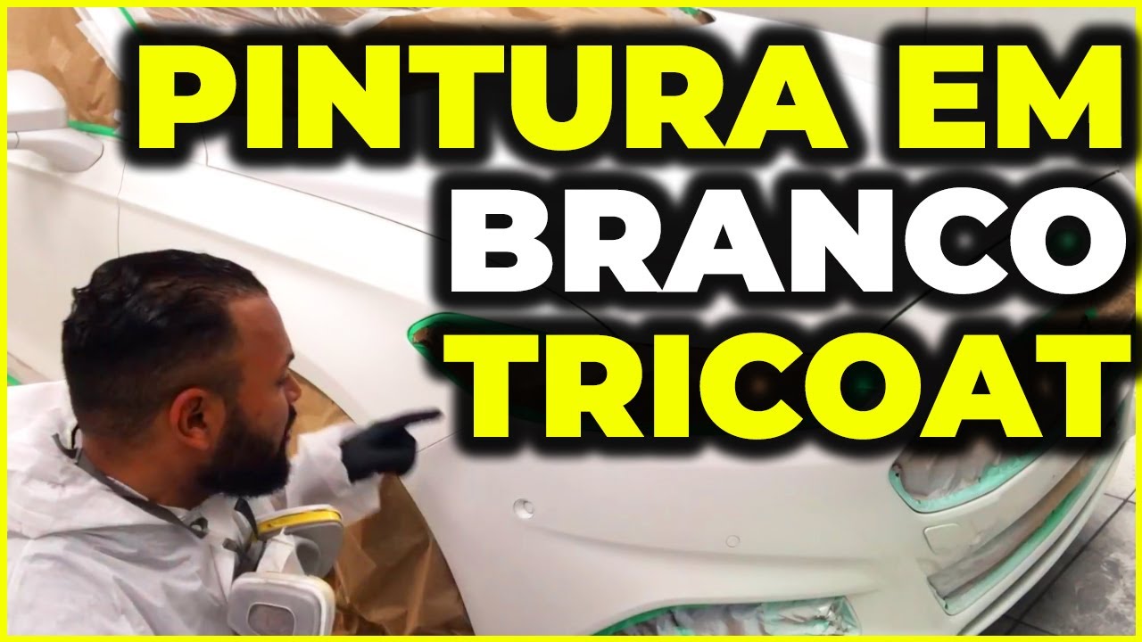 PINTURA EM BRANCO TRICOAT (PEROLIZADO) || Wilson Frazão