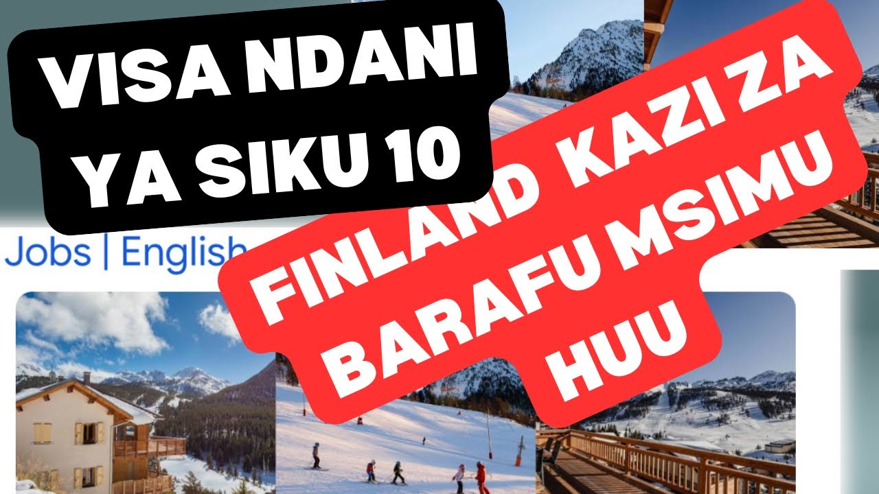 Finland Wanachukuwa Wafanyakazi Visa Ndani Ya siku 10