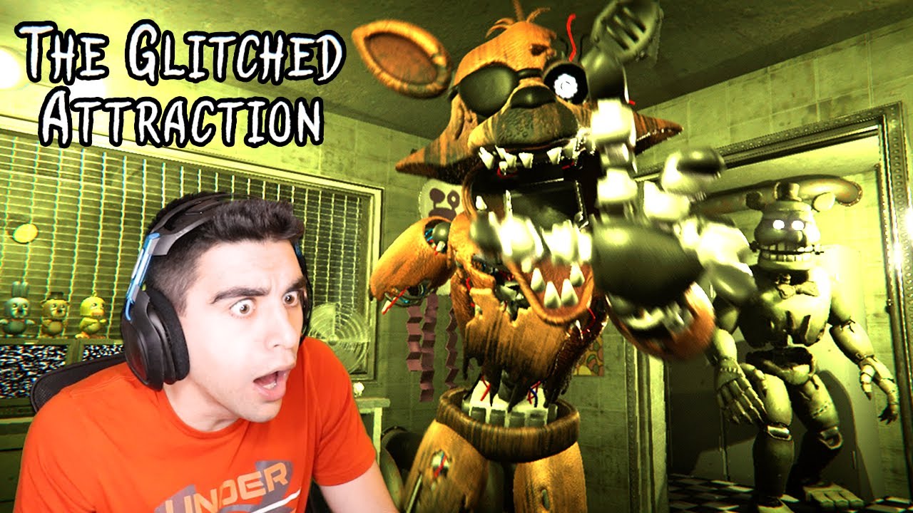 DREADBEAR BROKE THE OFFICE DOORS TO KILL ME!!! - The Glitched Attraction (Part 3)
