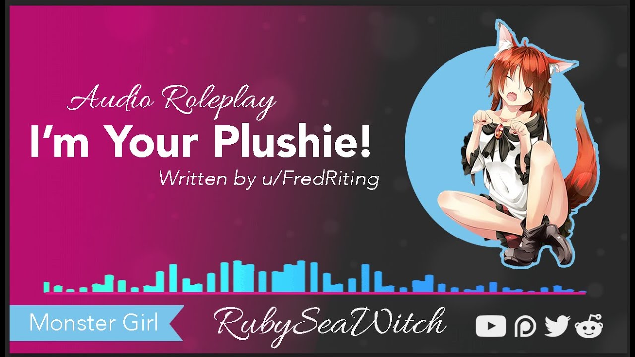 Monster Girl GFE || I'm Your Plushie! || [Backrubs] a little [ASMR] [Sweet] [caring]