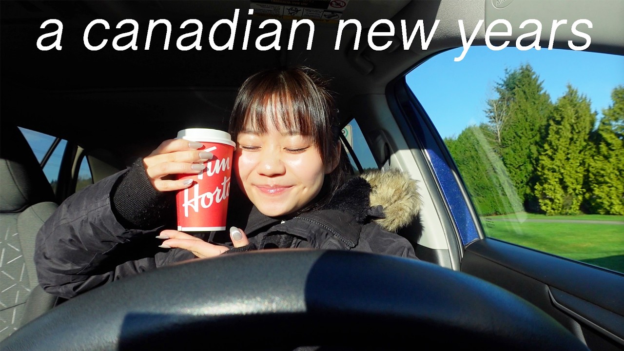 Tim Horton’sドライブスルー英会話・ゆったりなバンクーバーの大晦日🇨🇦✨🍣 (12.31.25)