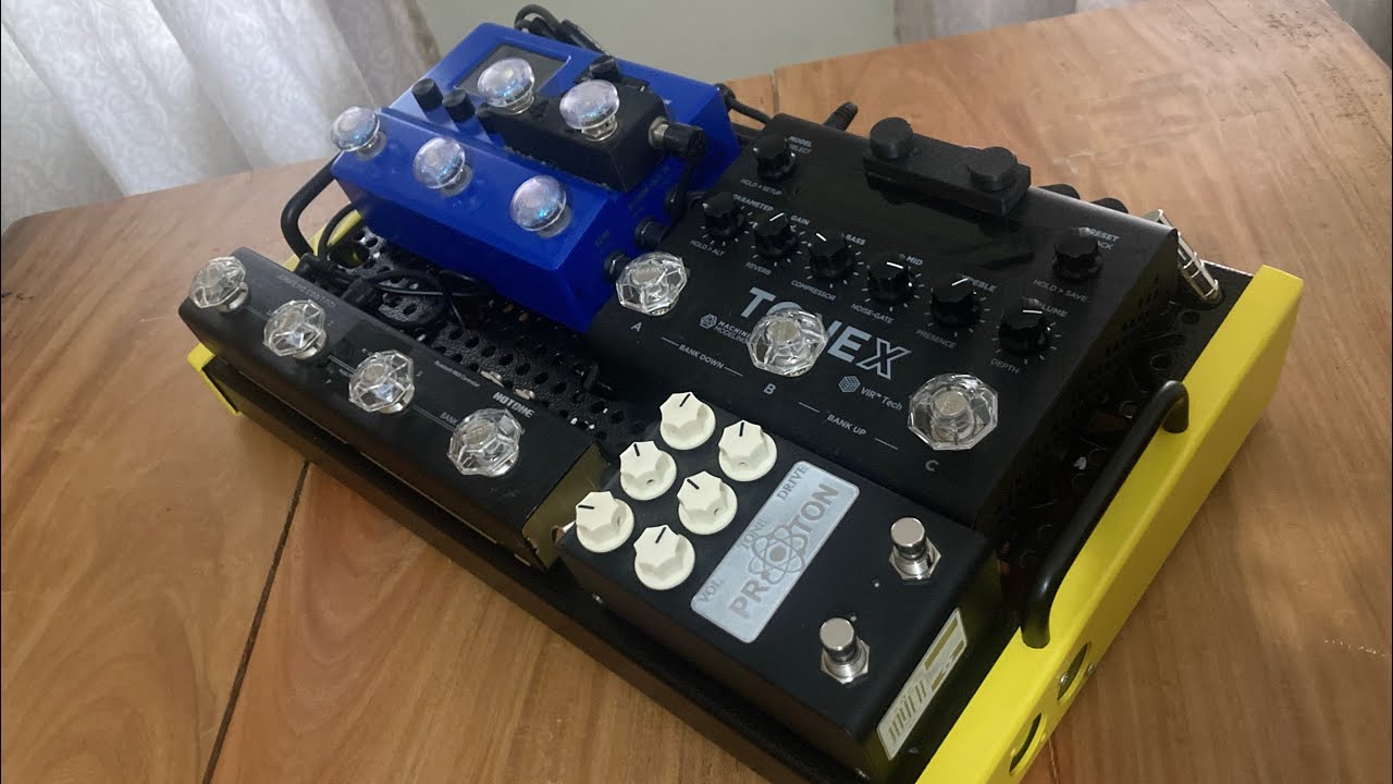 Pedalboard 2026 - Tonex + Hx Stomp