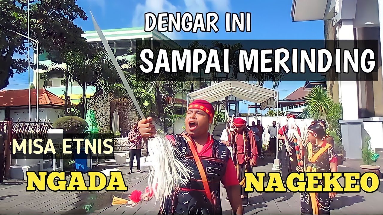 MISA ETNIS #NGADA & #NAGEKEO DI GEREJA MARIA BUNDA SEGALA BANGSA NUSA DUA