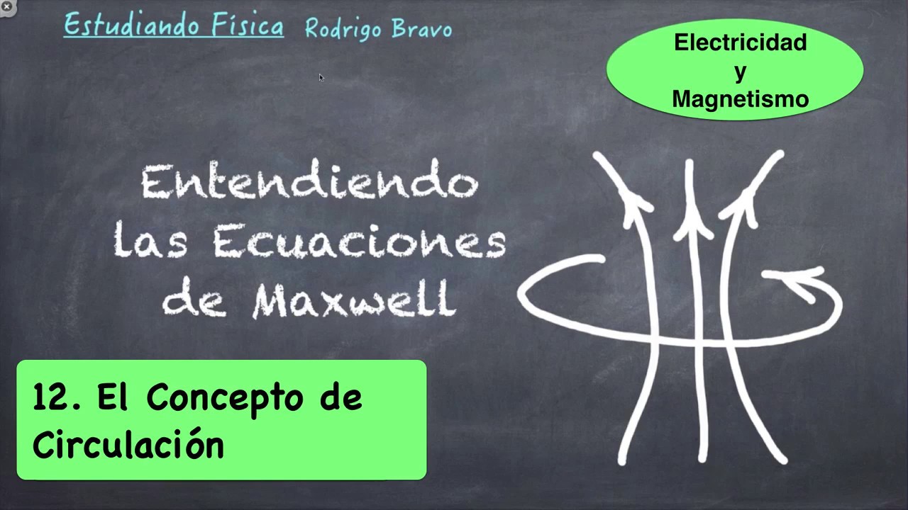 Entendiendo las Ecuaciones de Maxwell - 12/ El Concepto de Circulación