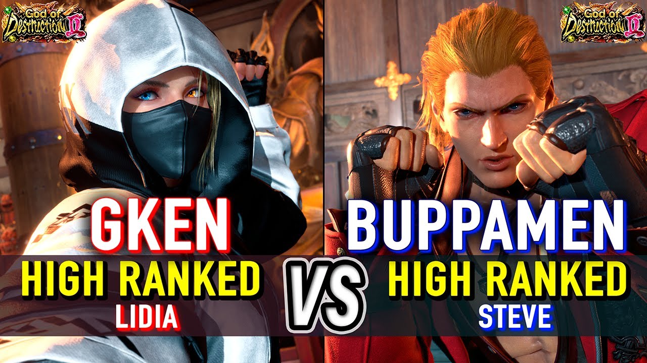 T8 🔥 GKEN (Lidia) vs BUPPAMEN (Steve) 🔥 Tekken 8 High Level Gameplay