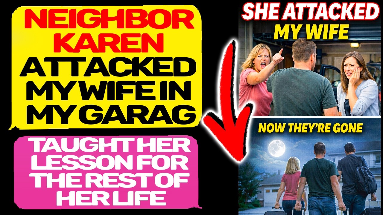 Neighbor Karen Attacked My Wife in Our Garage… Worst Decision of Her Life MaliciousCompliance