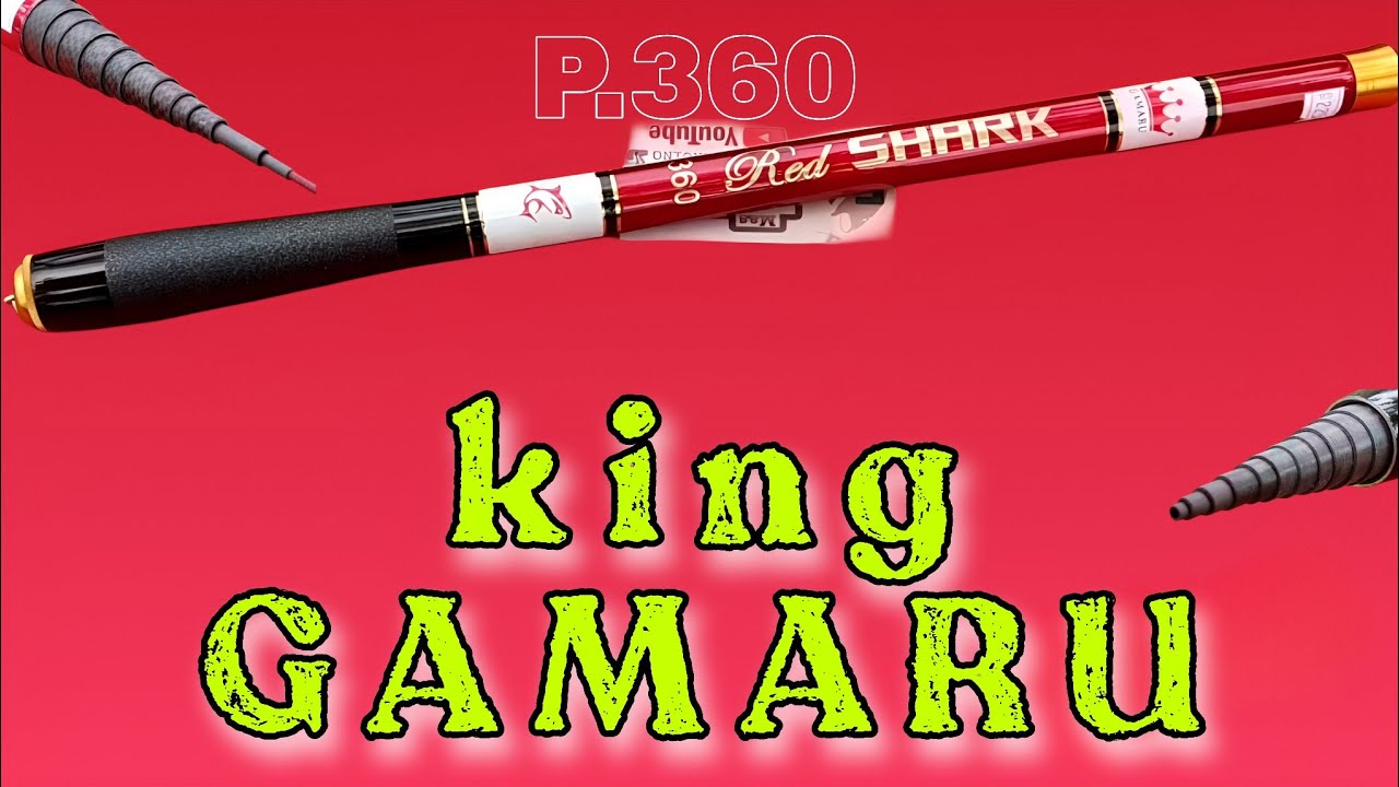 RUAS PENDEK CARBON TEBAL ‼️ REVIEW JORAN PANCING TEGEK RUAS PENDEK GAMARU RED SHARK P.360