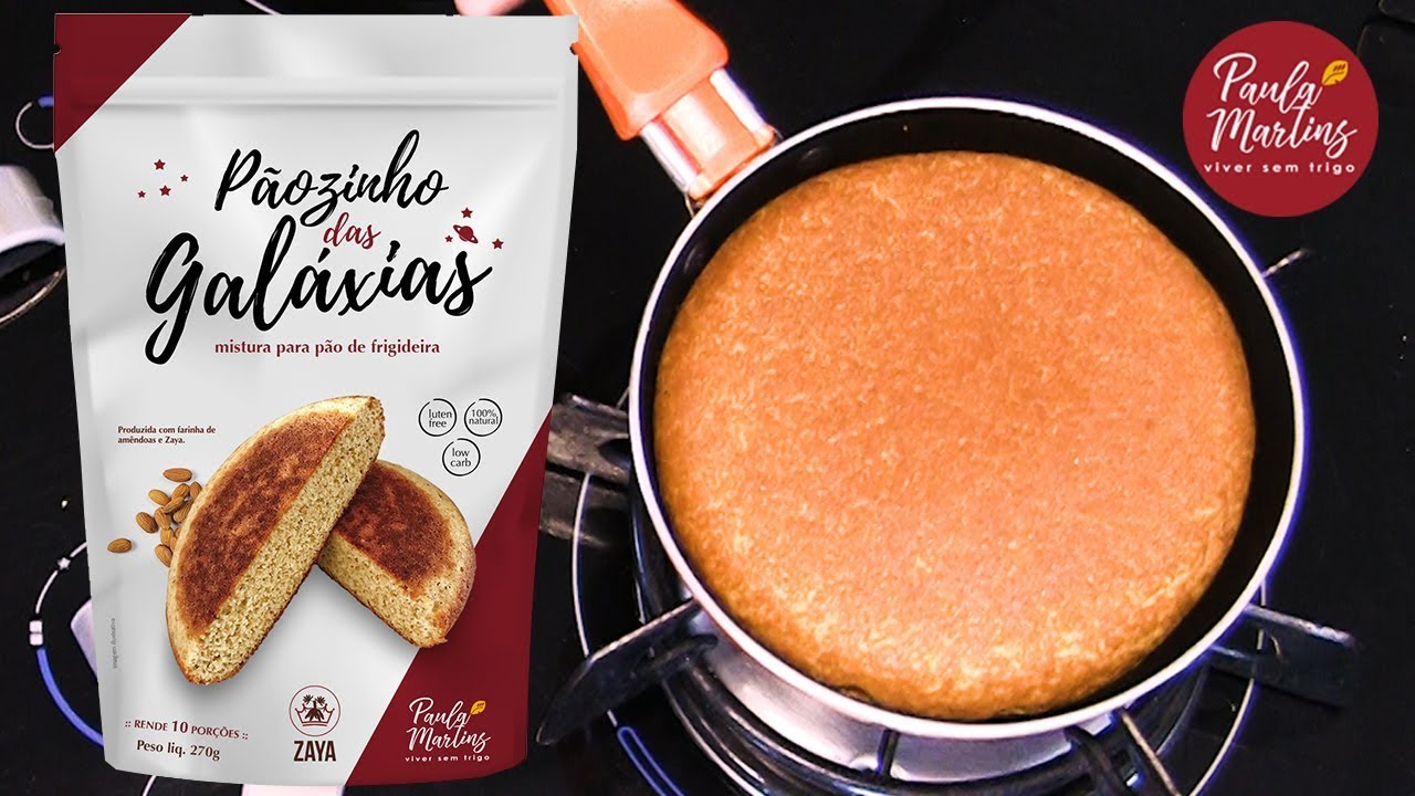 Pãozinho das Galáxias - Dicas da Paula | Viver sem Trigo por Paula Martins