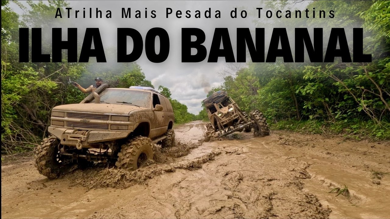 Travessia Ilha do Bananal. Do Tocantins ao Mato Grosso CAP.1 #offroading #trilha #offroad4x4 #mud