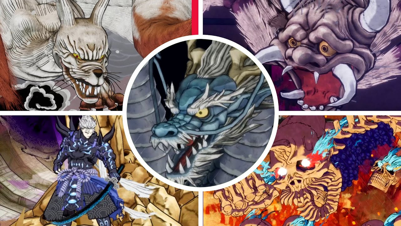 GetsuFumaDen: Undying Moon All Bosses [No Damage] + Ending