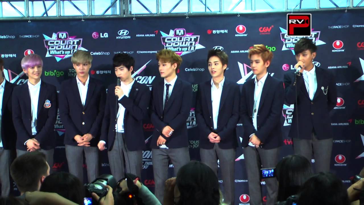 EXO EXOM EXOK at the KCON 2013 Press Conference Q&A