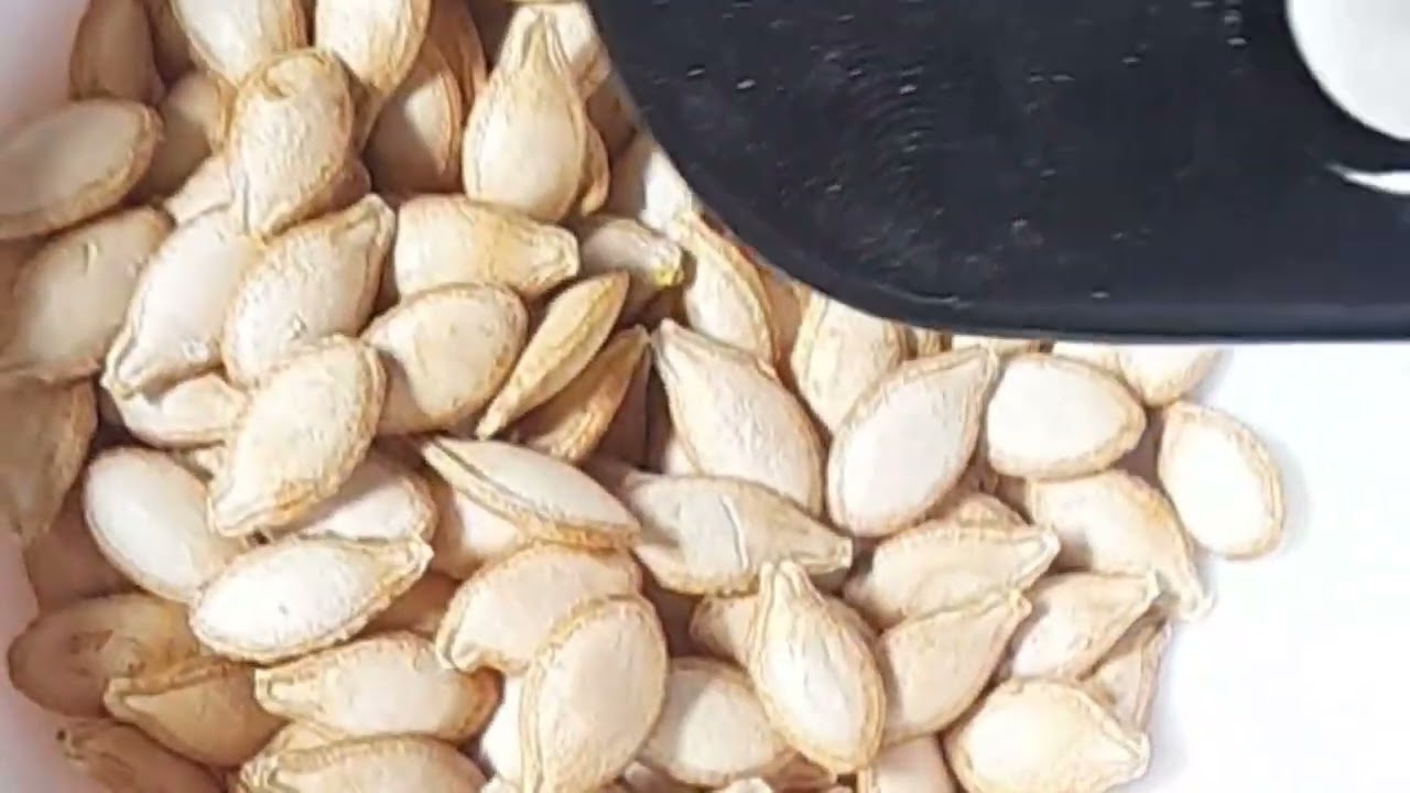 Fastest way to roast pumpkin seeds. 