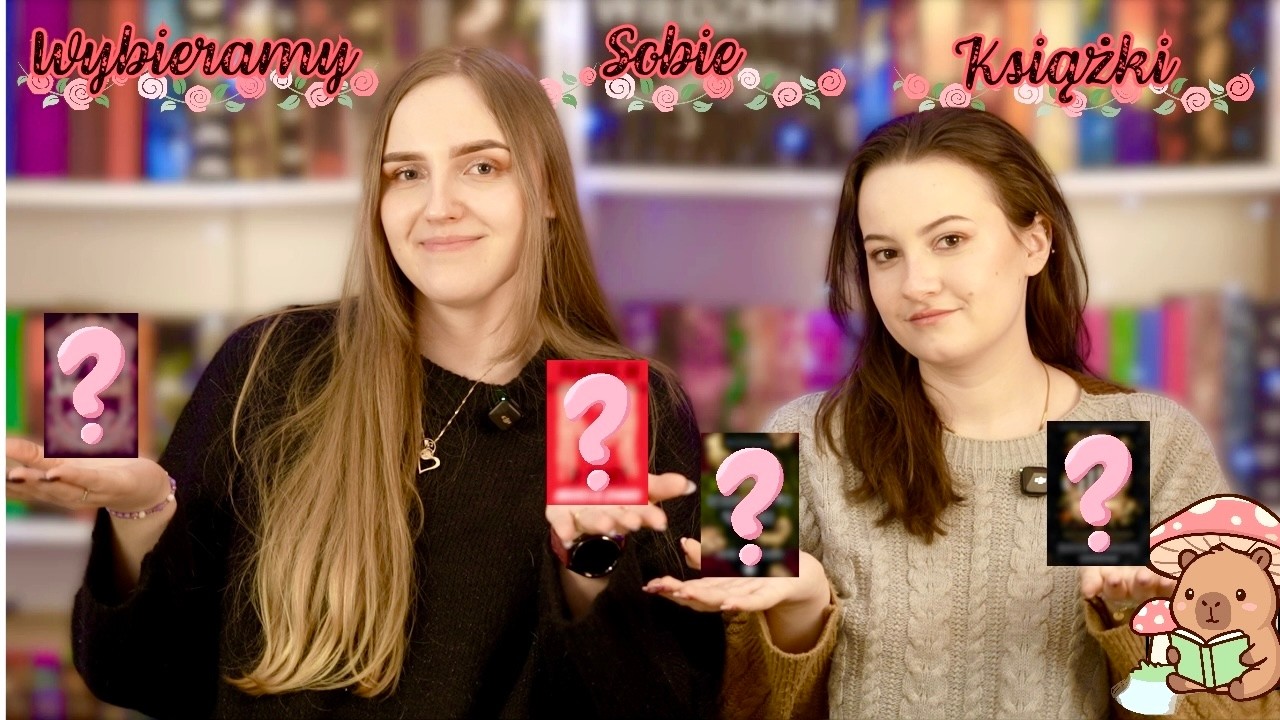 Wybieramy książki tylko po motywach | Booktube challenge 📚
