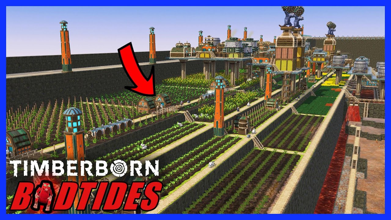 How to BEAT the IRRIGATION NERF! - Timberborn BADTIDES Ep 23 - Update 5  Hard Mode