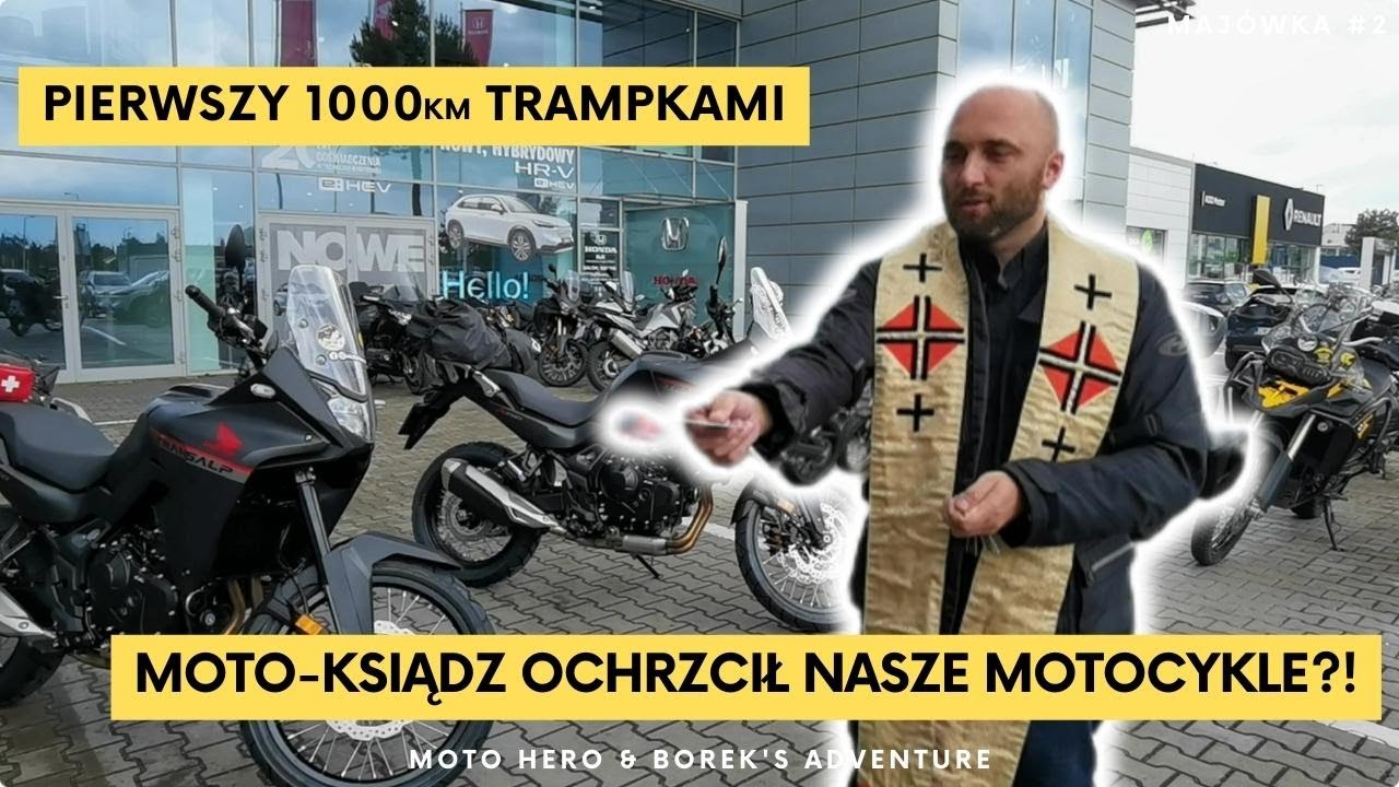 TRANSALP XL750 - pierwszy tysiąc!