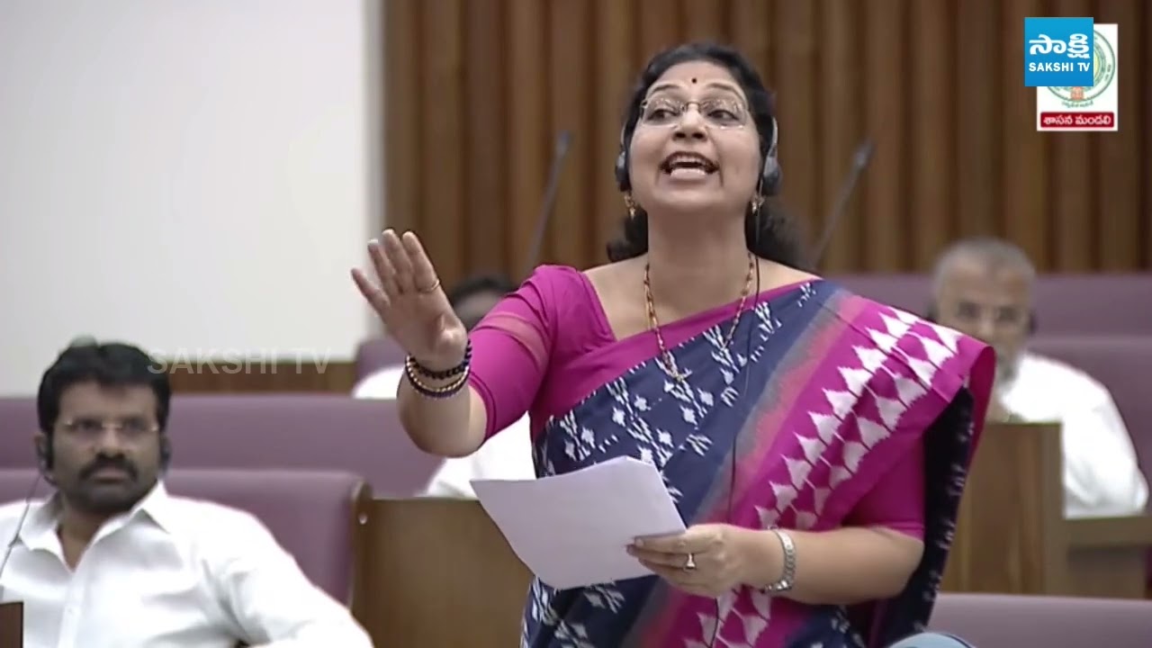 YSRCP Varudu Kalyani Speech at AP Legislative Council Session |@SakshiTVLIVE