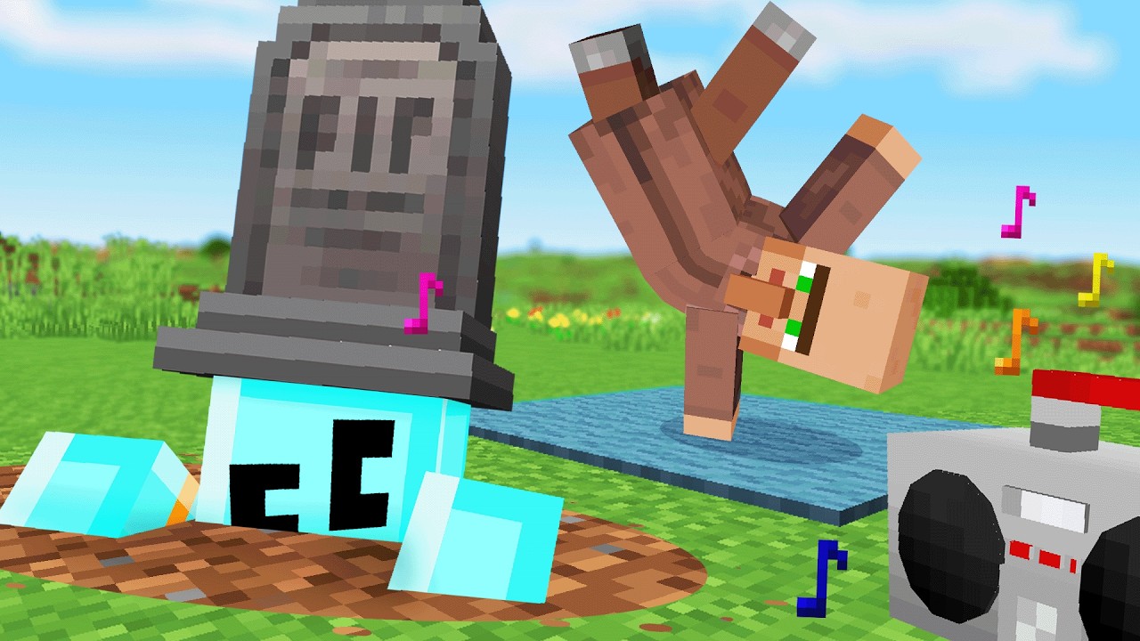 I Found Villager City in Minecraft