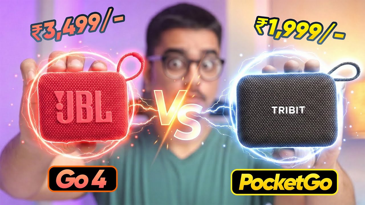 TRIBIT PocketGo vs. JBL Go 4 🔥 Best Compact Speaker Battle w/ Sound Test!