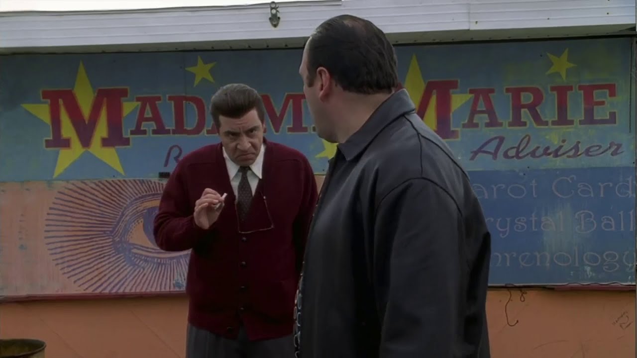 The Sopranos - Silvio Manfred Dante and his highly questionable impersonations of Michael Corleone