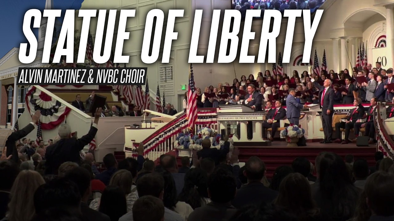 Statue of Liberty - Alvin Martinez and NVBC Choir