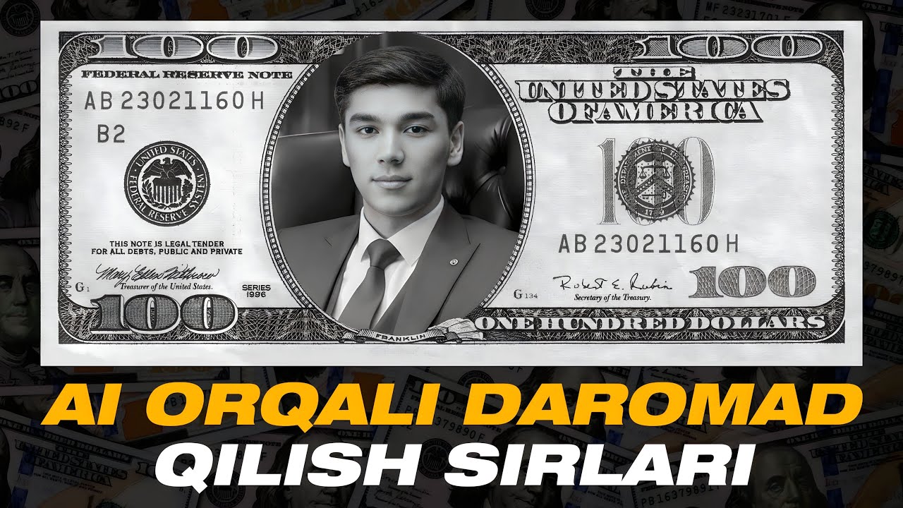 **AI Super Master Darsi: $100 dan $1,000,000 gacha AI Orqali Daromad Qilish Sirlari