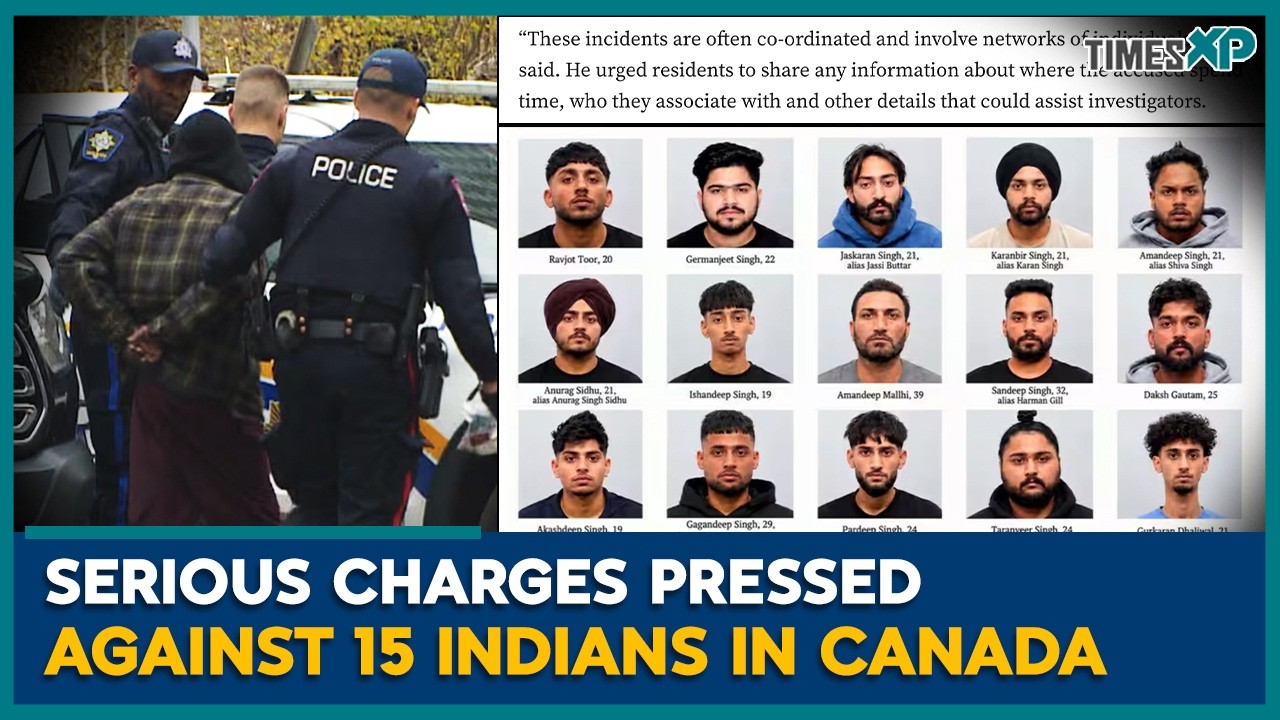 Canada Extortion Case: Police Release Photos Of 15 Indians | Indians In Canada