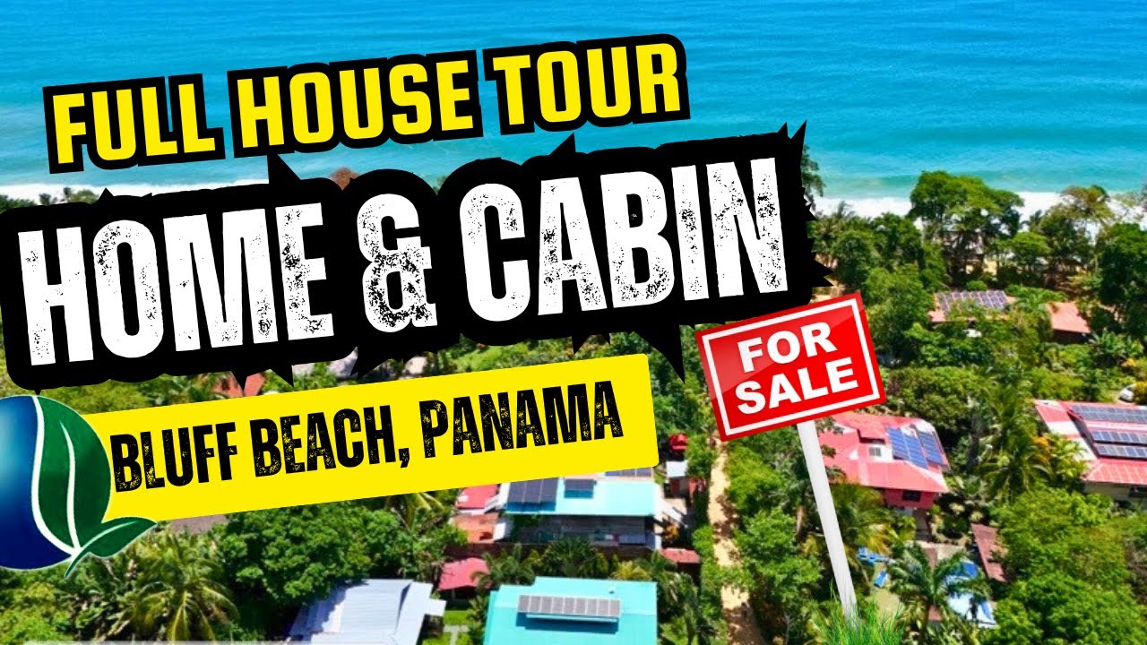 EXCLUSIVE Titled Home + Cabin Near the Beach in Bocas del Toro Panama | Full Property Tour