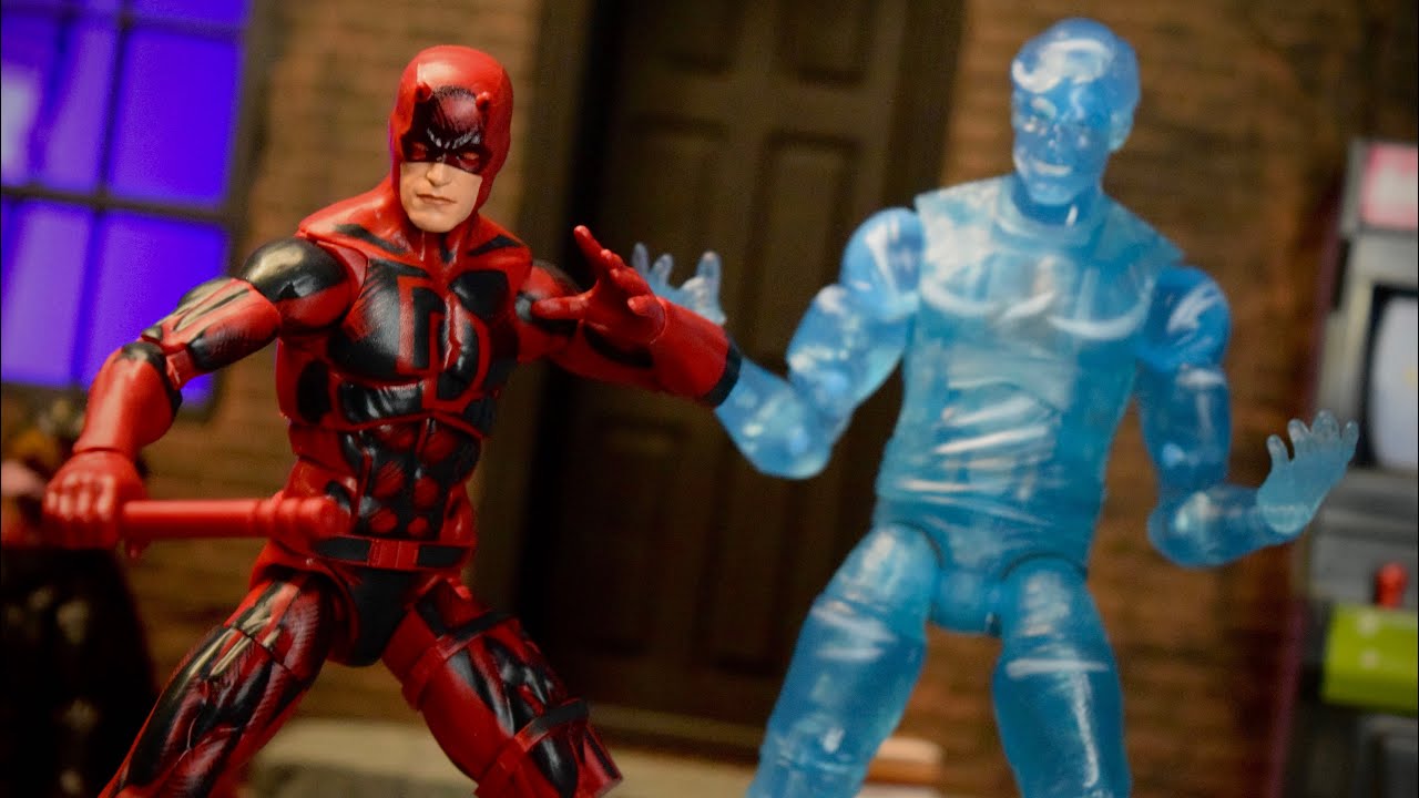 Marvel Legends Hasbro Pulse Exclusive Daredevil & Hydro-Man 2Pack SpiderMan VHS Action Figure Review