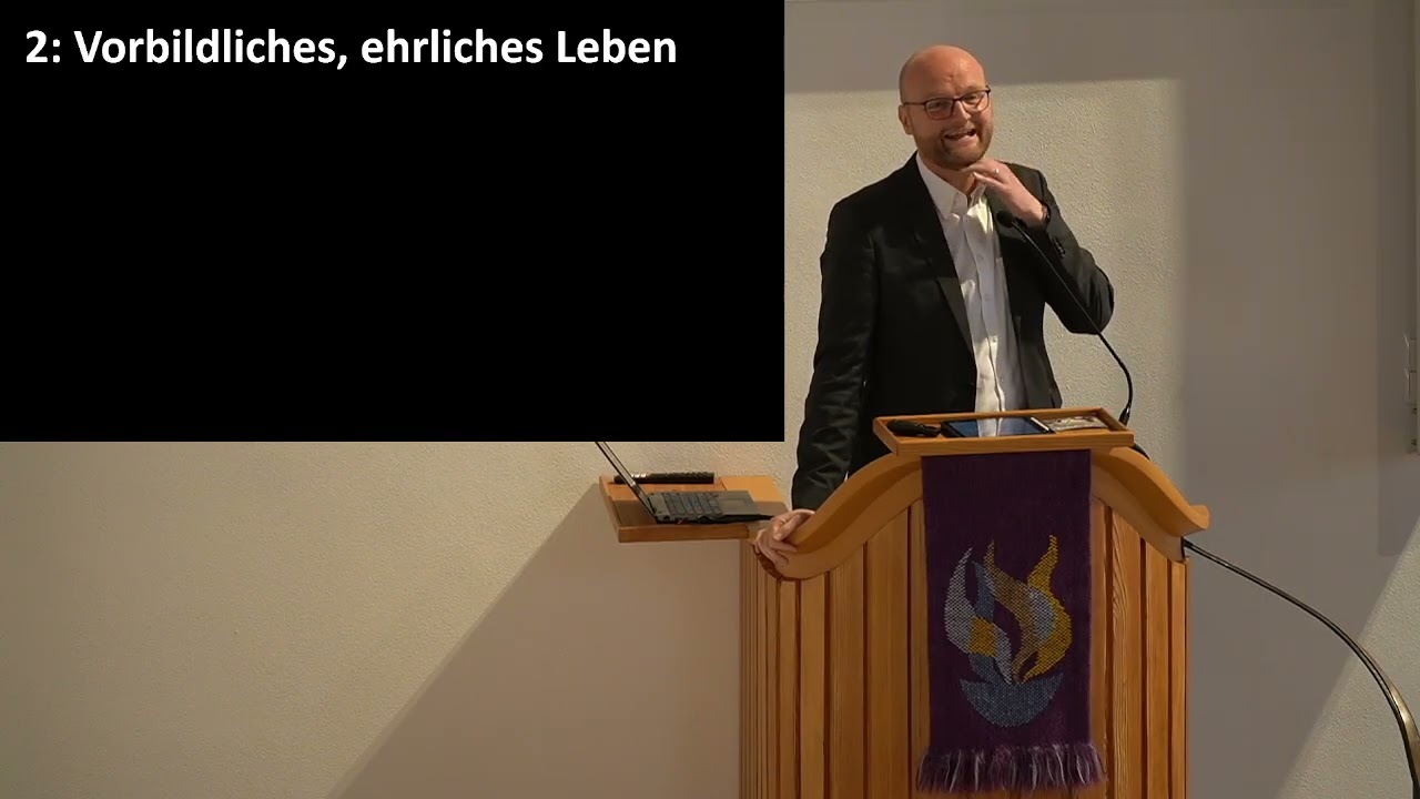 Predigt vom 30.11.2025 - Liebe und vorbildliches Leben - Markus Krimmer