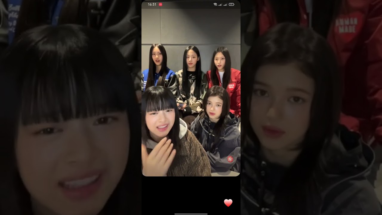 NewJeans Phoning Live 🔴 2023.01.19 #newjeans