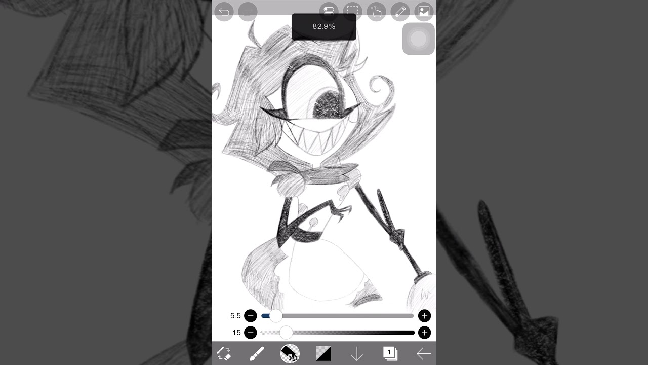Drawing Niffty [Hazbin Hotel]