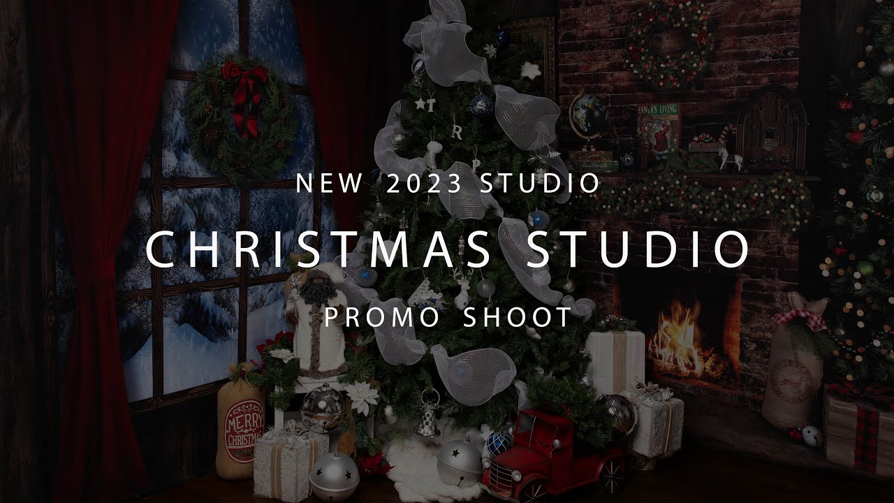 My First Christmas Mini Setup in 3 YEARS!!! Christmas Holiday Photo Promo VLOG