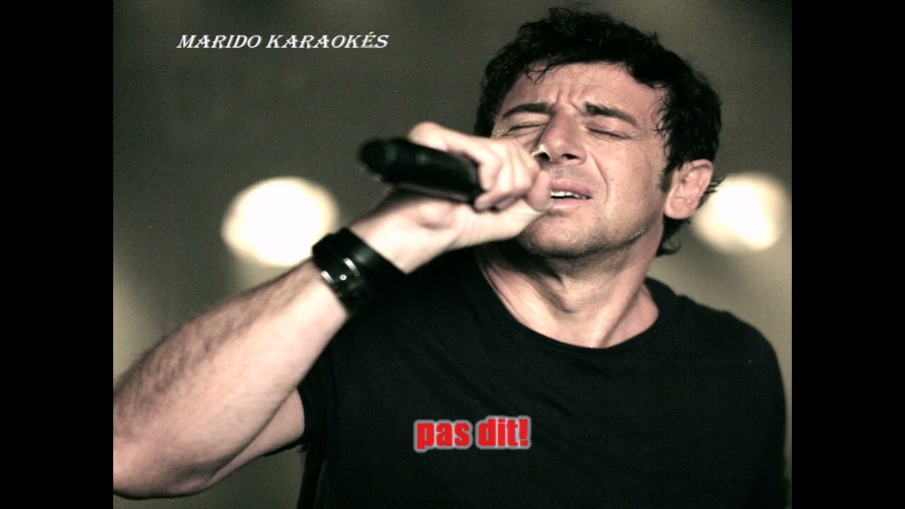 Karaoké Patrick Bruel - J'te l'dis quand même remix