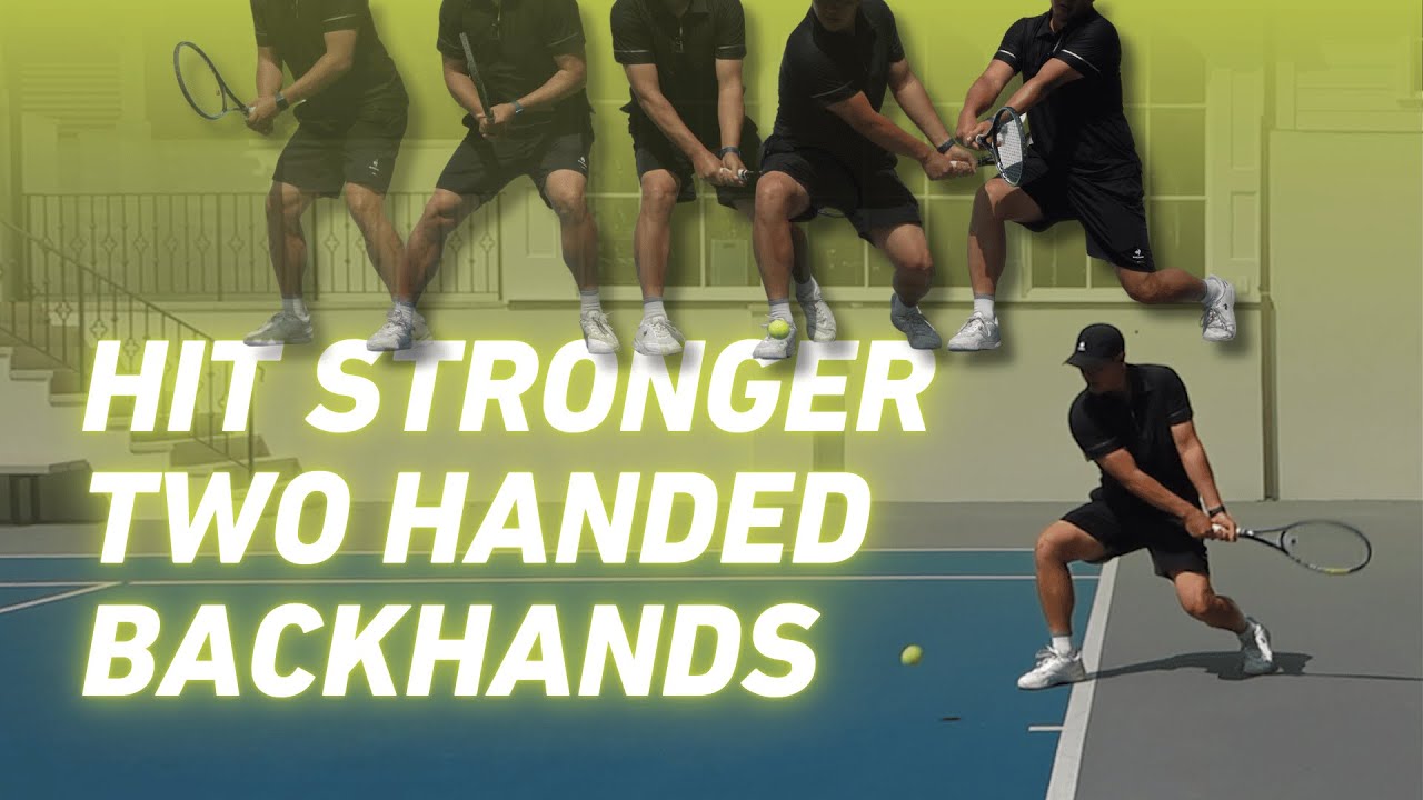 Improve Your Footwork for a Stronger Two-Handed Backhand