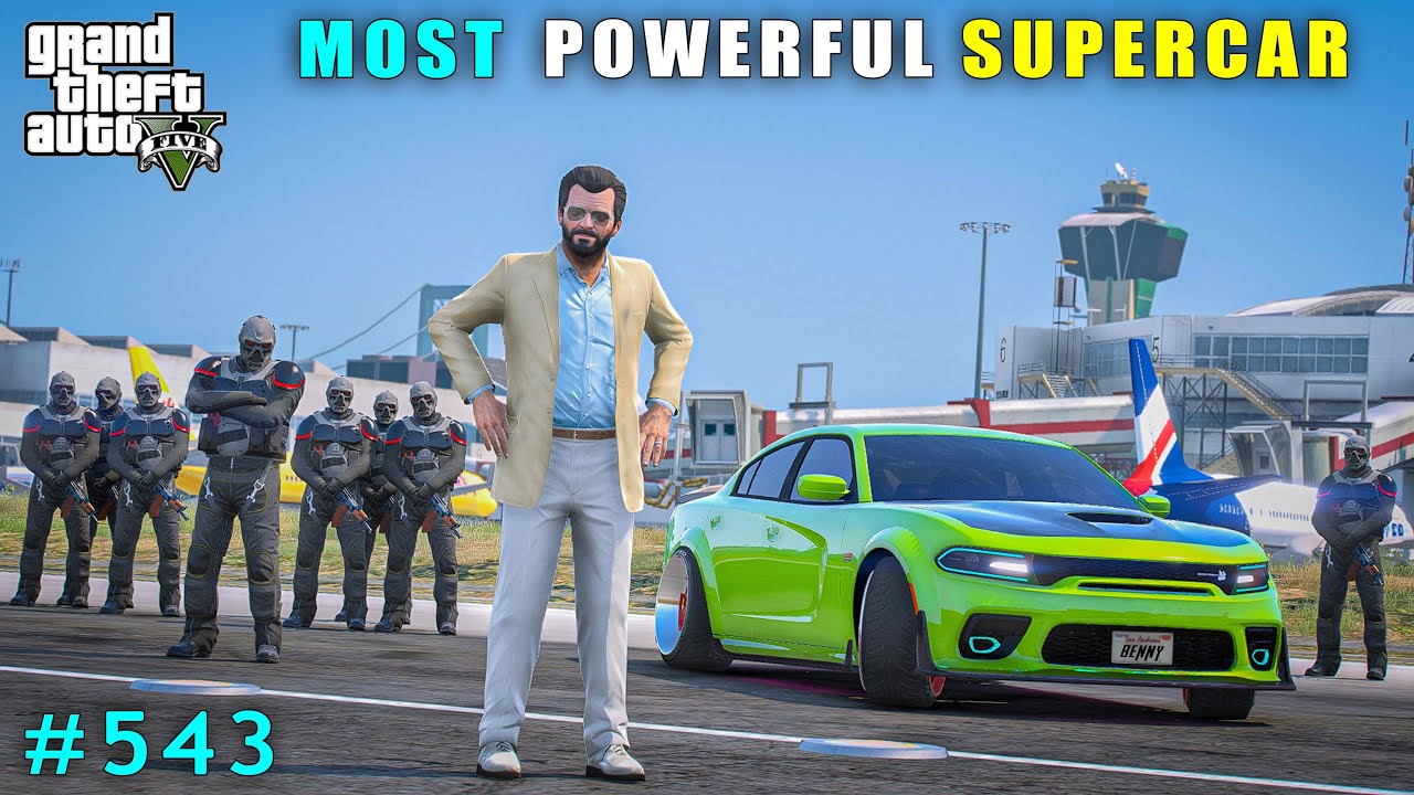 Michael Bought The Most Powerful Supercar | Gta V Gameplay
