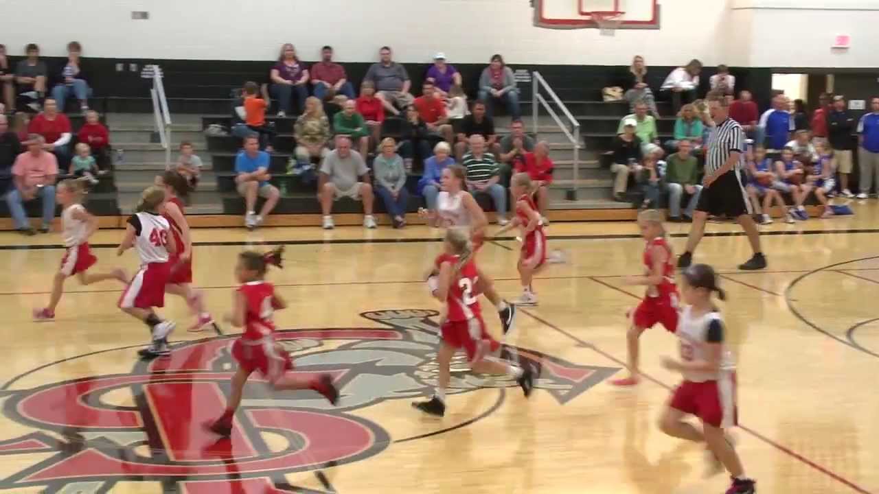 St. James 4th Grade Girls Basketball 9/29/2013