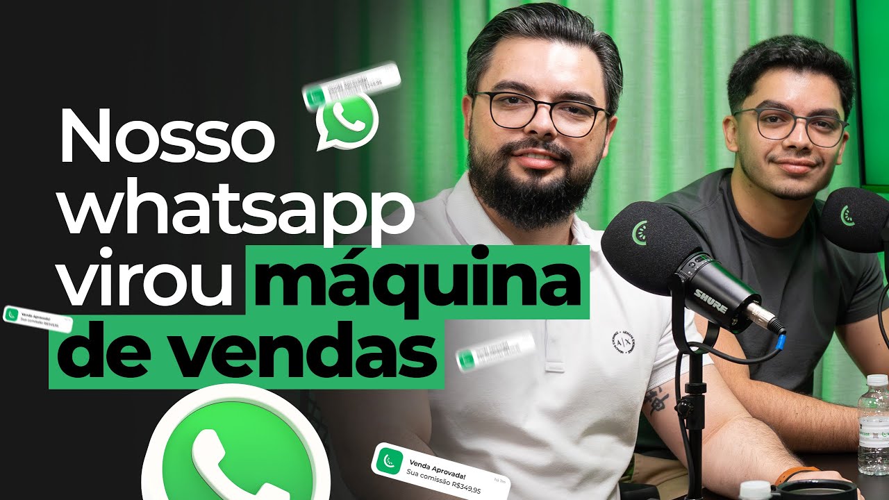 APRENDEMOS COMO ESCALAR VENDAS NO WHATSAPP COM AUTOMAÇÃO | Eduardo e Douglas Souza - Kiwicast #635