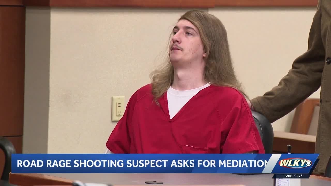 Louisville road rage shooting suspect asks for mediation