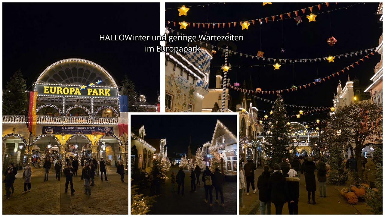 HALLOWinter und geringe Wartezeiten im Europapark