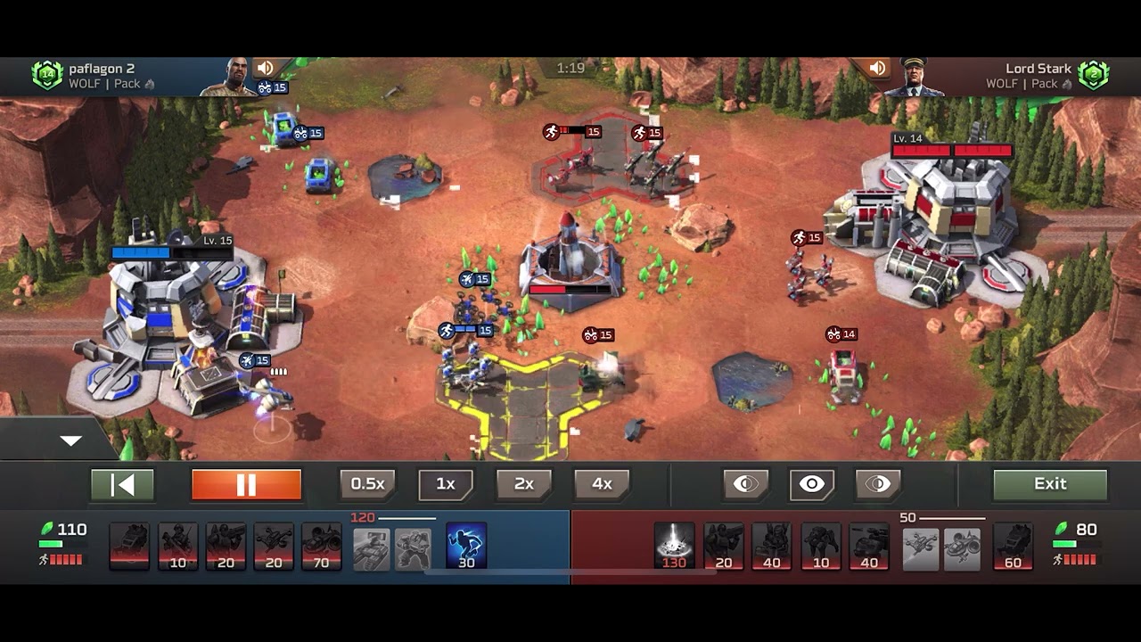 Command And Conquer Rivals Paflagon 2 Vs Lord Stark