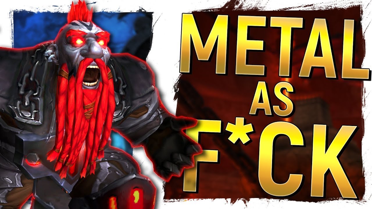 METAL AF! | Dark Iron Dwarf Allied Race Preview - Battle for Azeroth